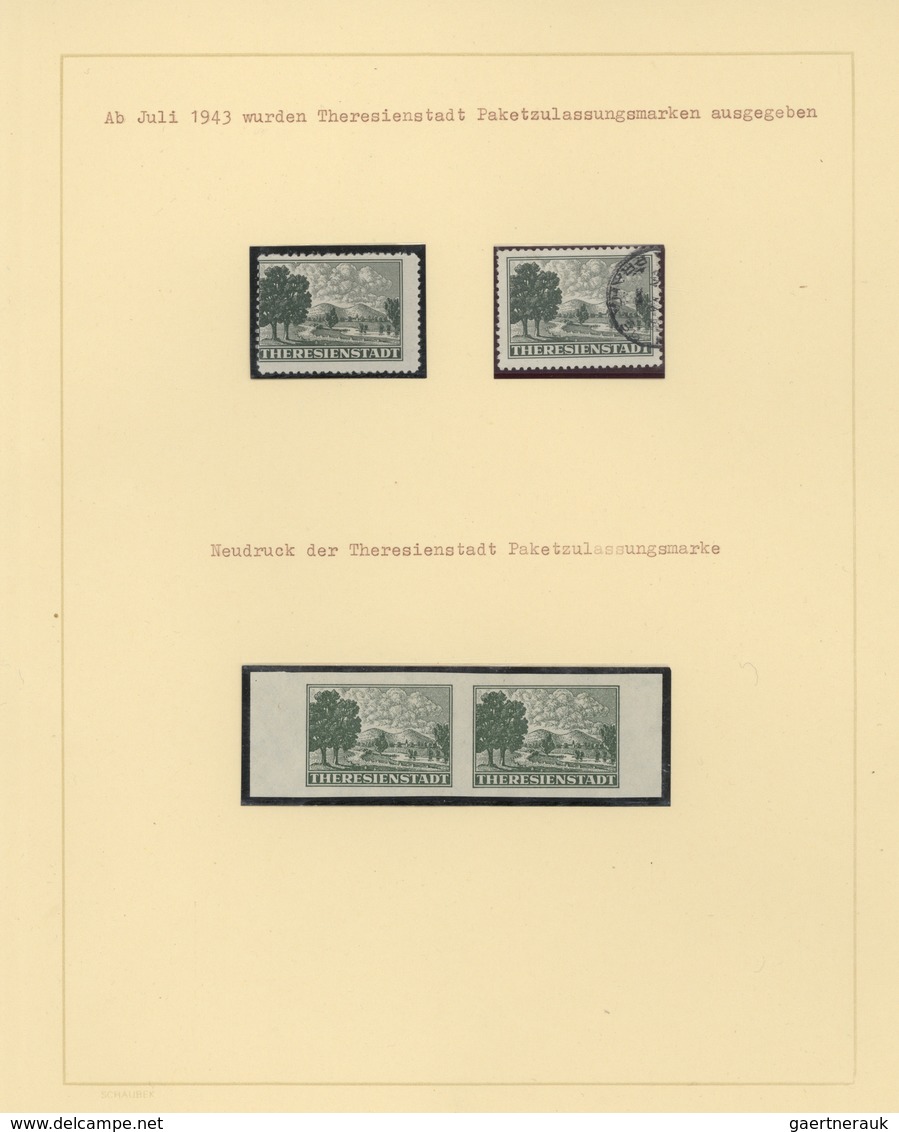 01416 KZ-Post: 1933/1945, DIE LANDROCK SAMMLUNG, sehr gehaltvolle Ausstellungs-Sammlung mit über 200 Beleg