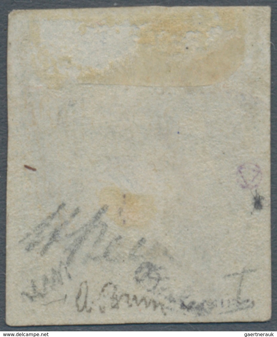 01480 Frankreich: 1870, Bordeaux 20c. Blue, Type I, Report 2, Fresh Colour, Close To Full Margins, Mint O. - Oblitérés