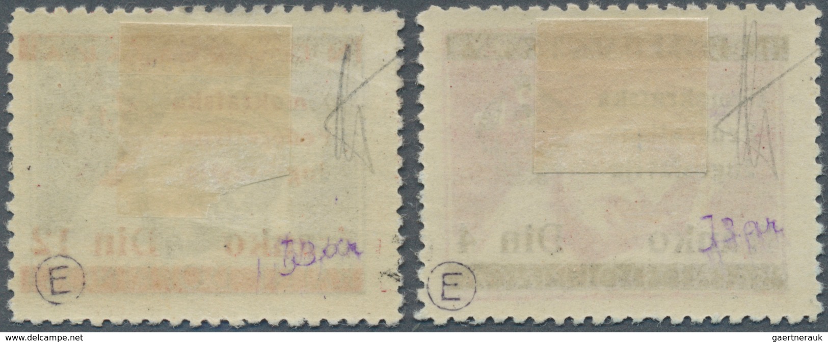 01525 Jugoslawien - Volksrepubliken 1945: Bosnien und Herzegowina: 1945, Issues for Bosnia+Herzegovina, Cr