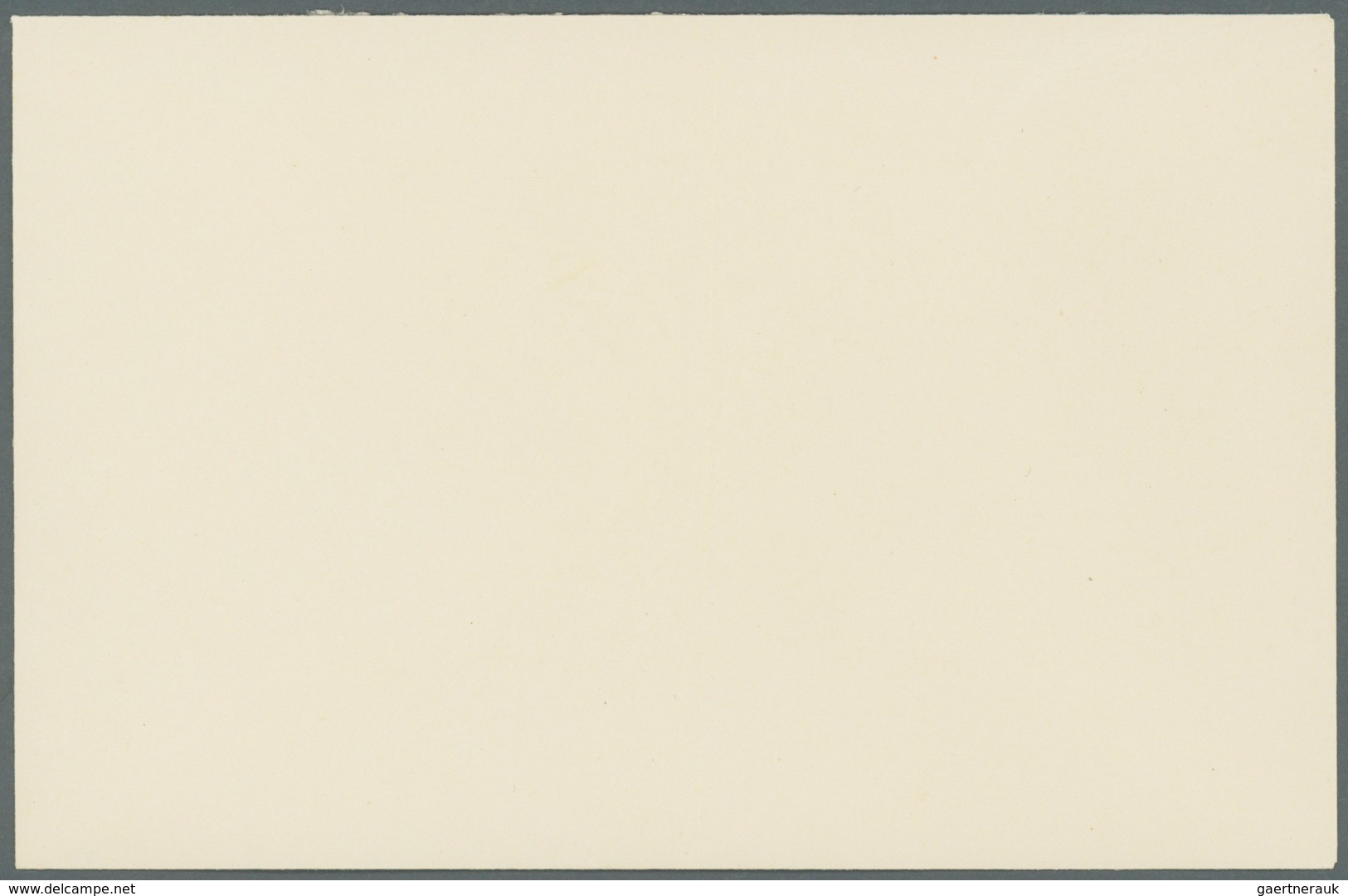 01605 Russland - Ganzsachen: 1906, PROOF Of Stationery Letter Card With Attached Response Part, Presented - Entiers Postaux