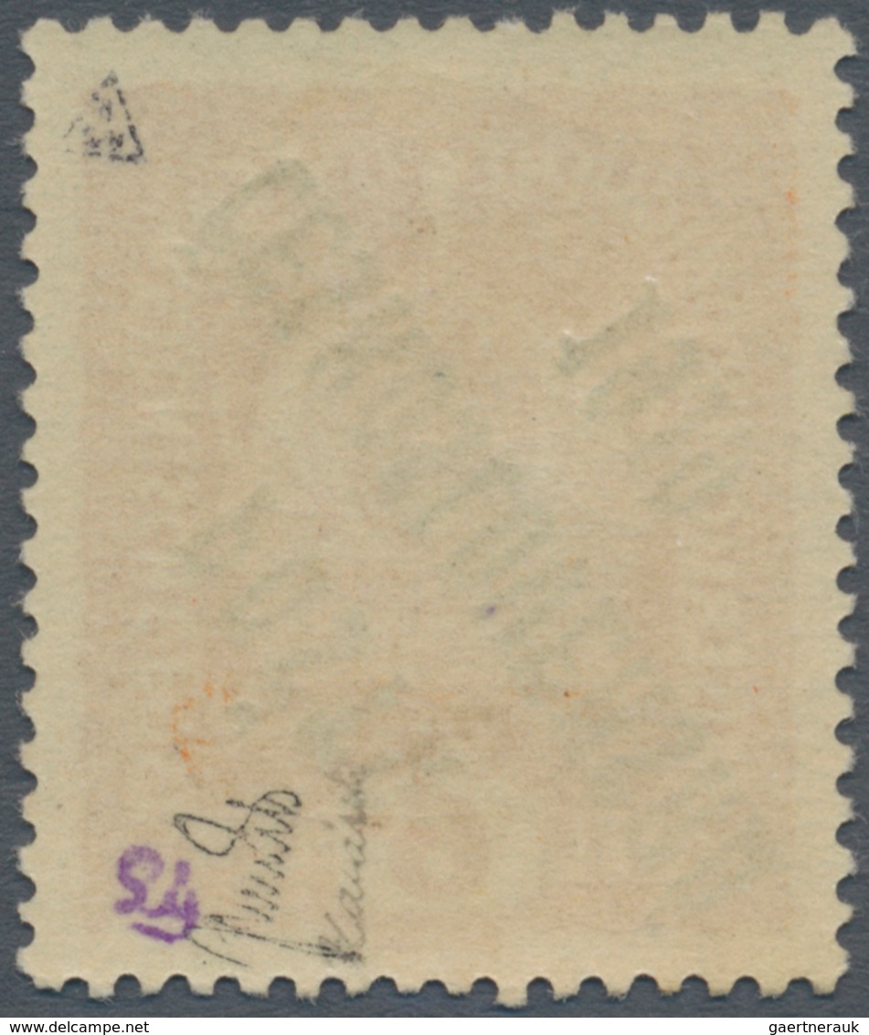 01711 Tschechoslowakei: 1919, "Posta Ceskoslovensko" Overprints, 6h. Reddish Orange With INVERTED Black Ov - Briefe U. Dokumente