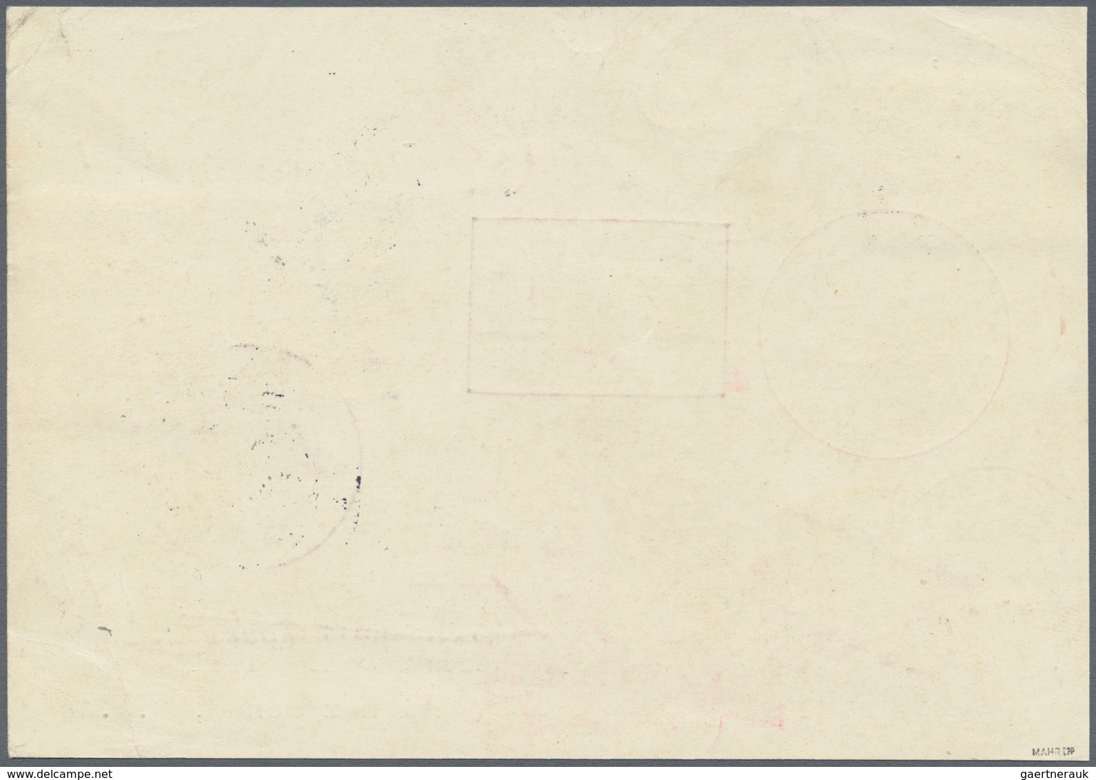 01726 Tschechoslowakei - Besonderheiten: 1939, Airmail Card From PRAGUE, Connection Mail To Zeppelin Germa - Autres & Non Classés