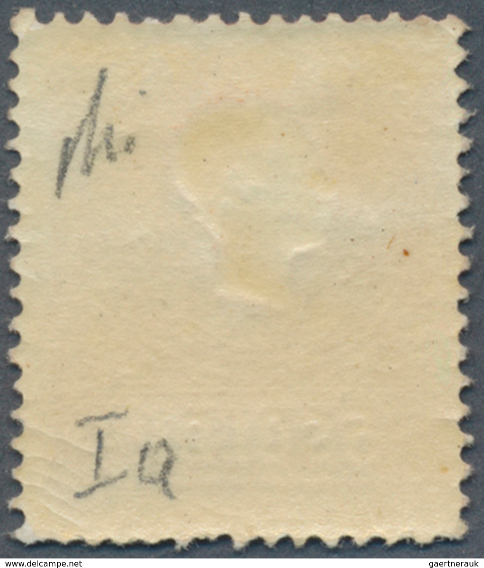 01882 Österreich - Lombardei Und Venetien: 1858 Kaiser Franz Joseph 5 S. Rot, Type I, In Postfrischer Erha - Lombardije-Venetië