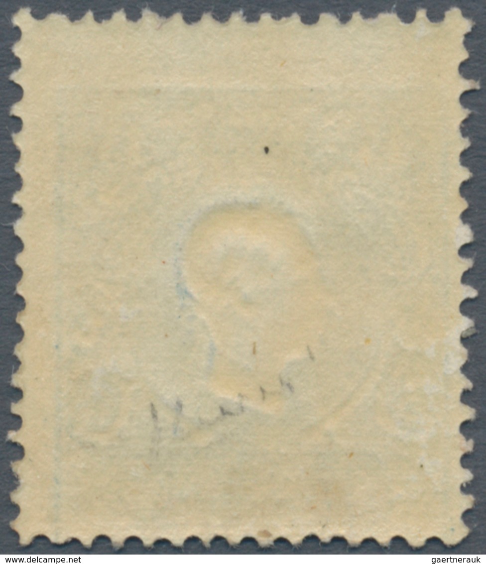 01888 Österreich - Lombardei Und Venetien: 1859, 15 S Blau, Type II, Postfrisch In Tadelloser Erhaltung. F - Lombardije-Venetië