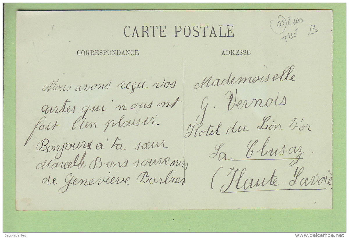 MOULINS : Lavandière Au Bord De L'Allier. TBE. Le Bourbonnais. 2 Scans. Edition LL - Moulins