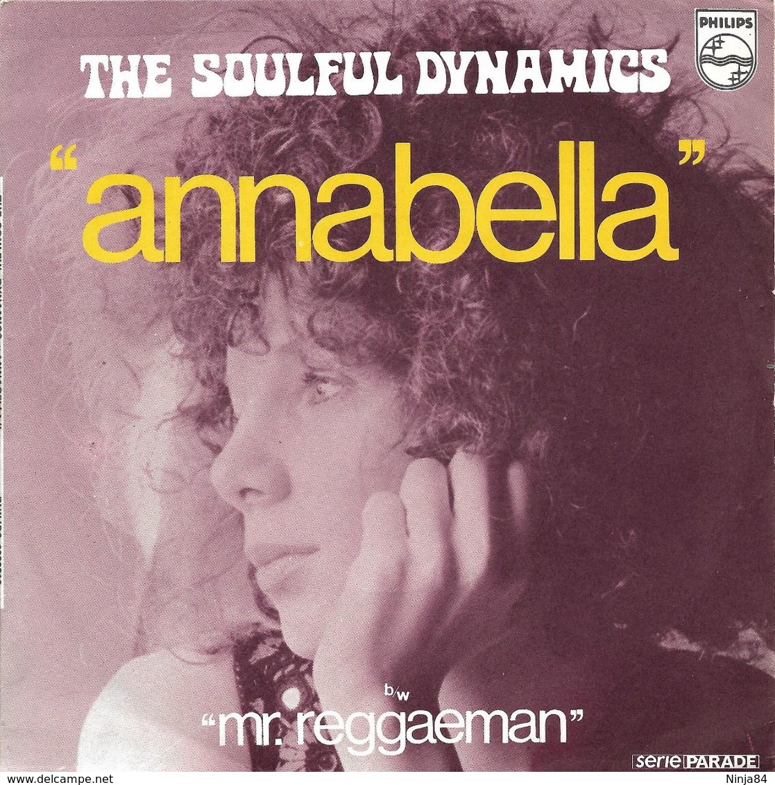 SP 45 RPM (7")  The Soulful Dynamics  "  Annabella  "  Madagascar - Reggae