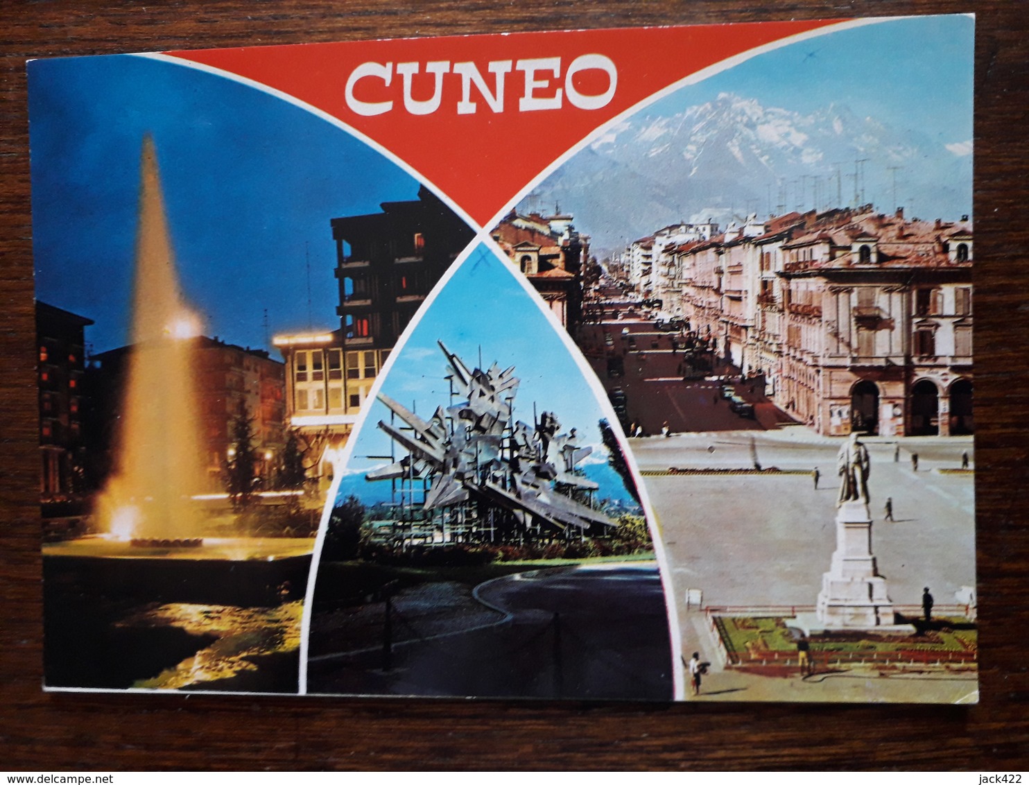 L6/91 Italie. Cuneo. Multivues - Cuneo