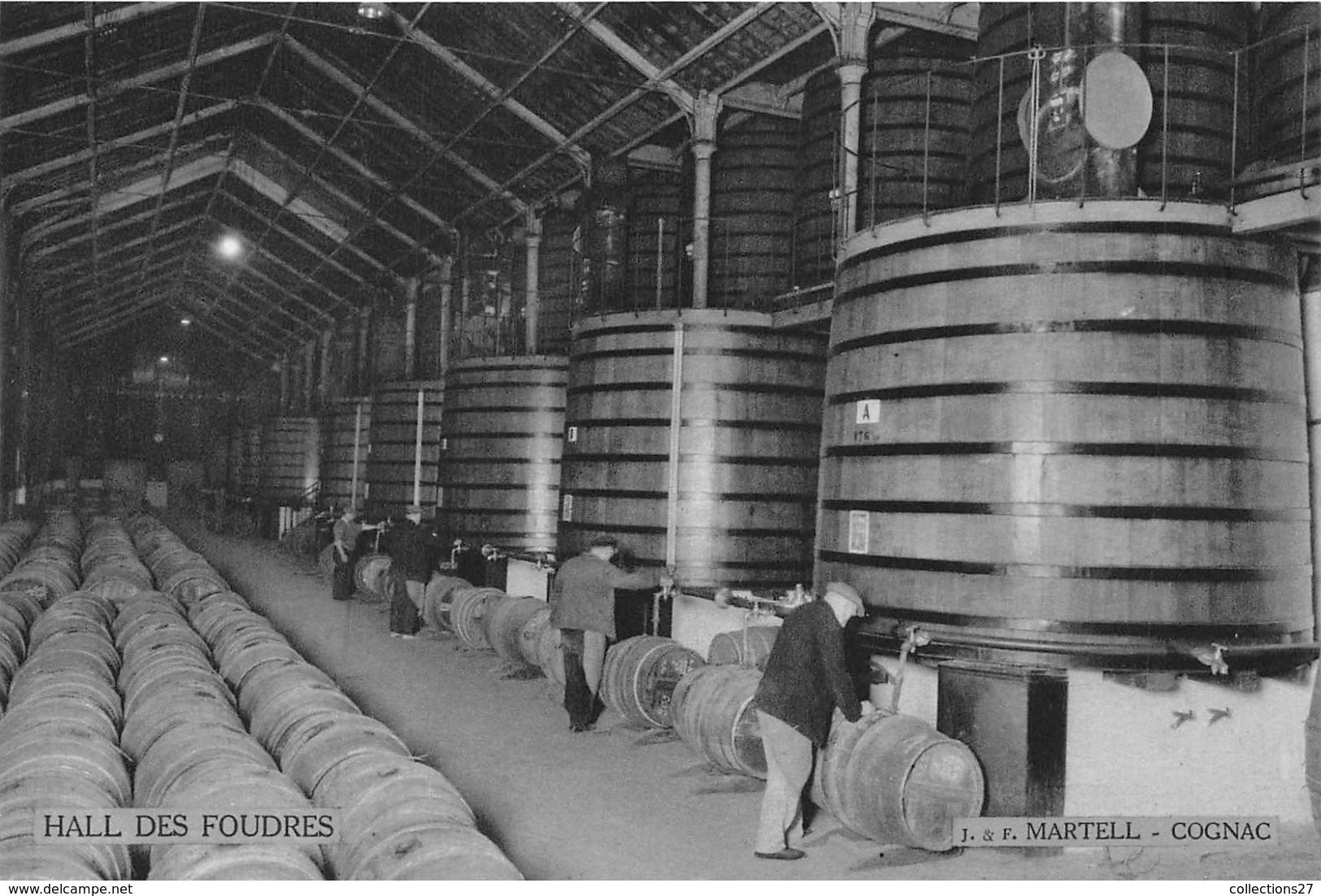 16-COGNAC- J.ET F MARTELL COGNAC- HALL DES FOUDRES - Cognac