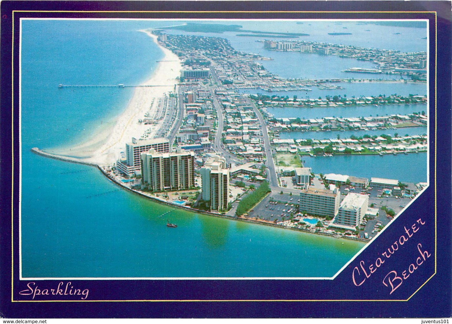 CPSM Clearwater Beach                   L2636 - Clearwater