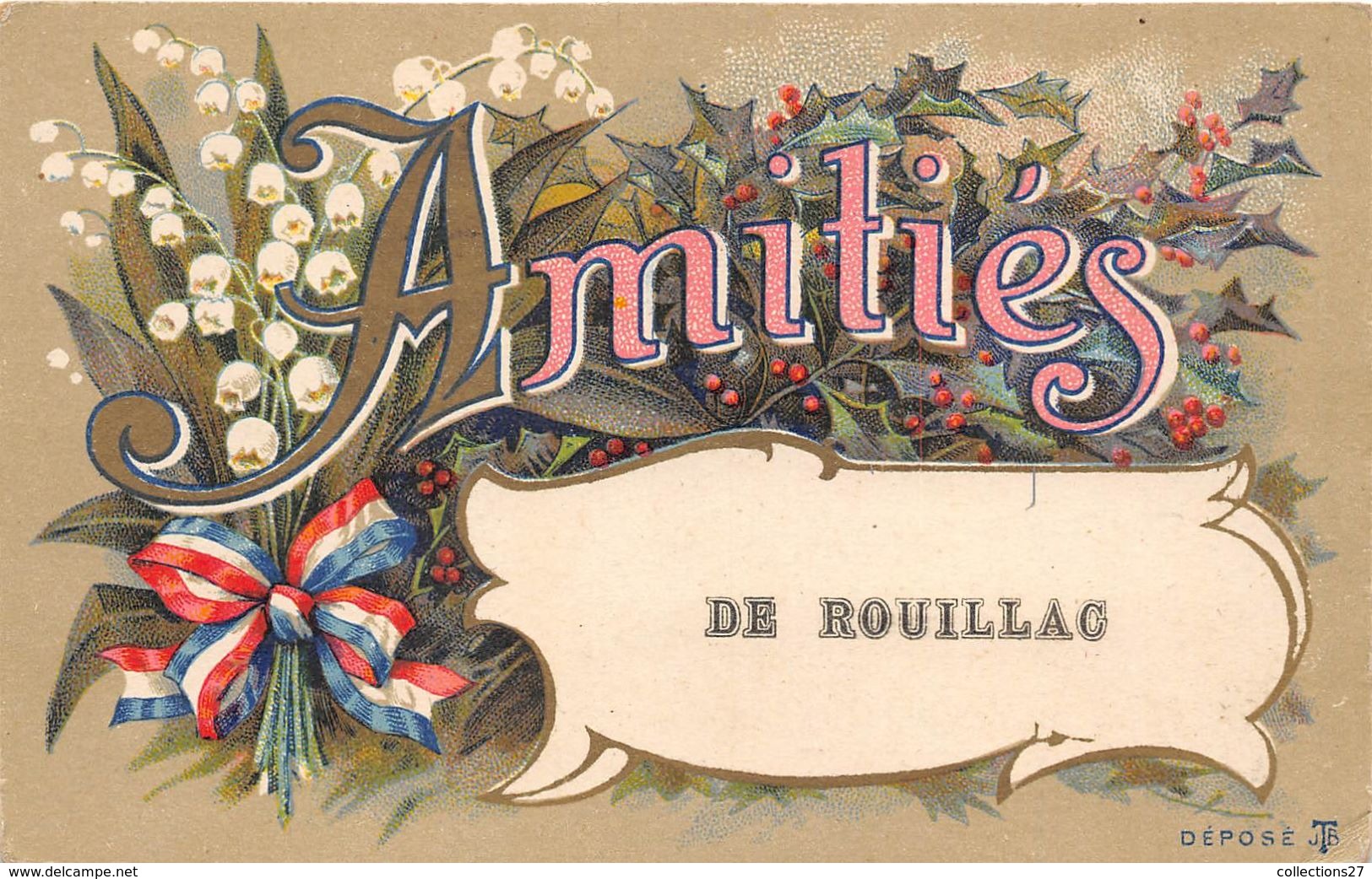 16-ROUILLAC- AMITIES DE ROUILLAC - Rouillac