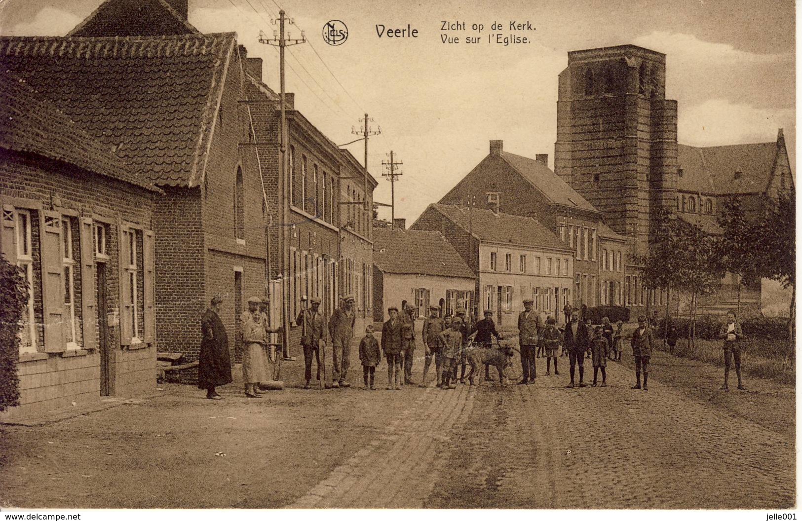 Veerle Laakdal  Zicht Op De Kerk 1930 - Laakdal