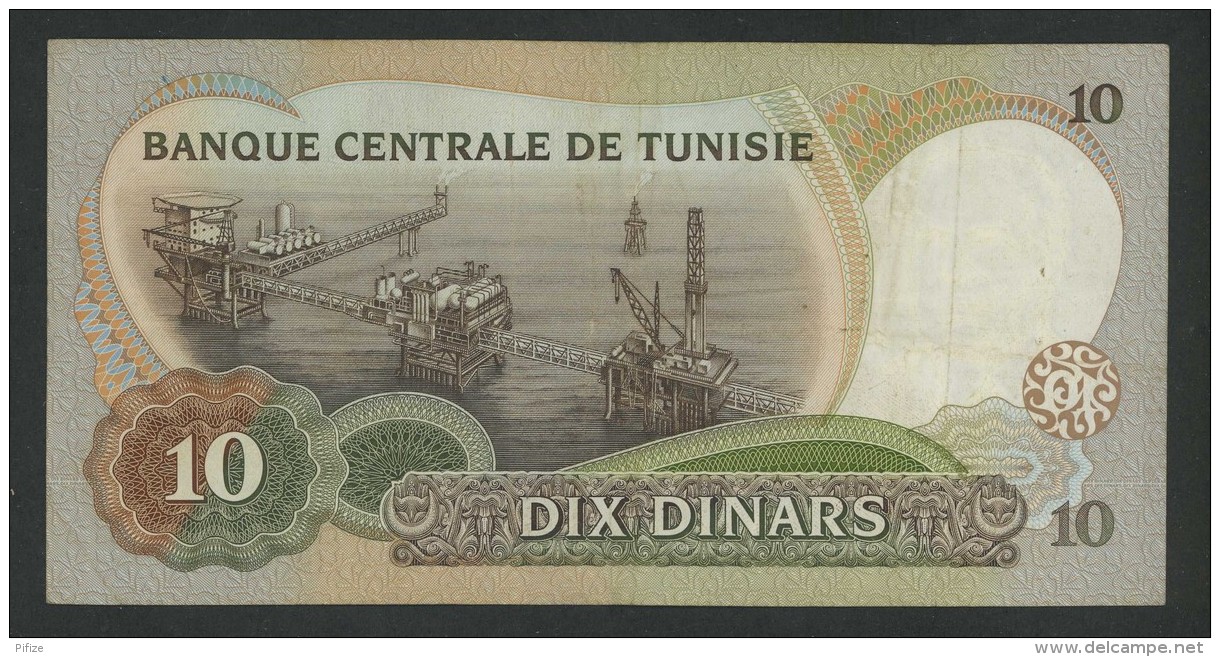 (Tunisie) 10 Dinars 1986 . - Tunisie