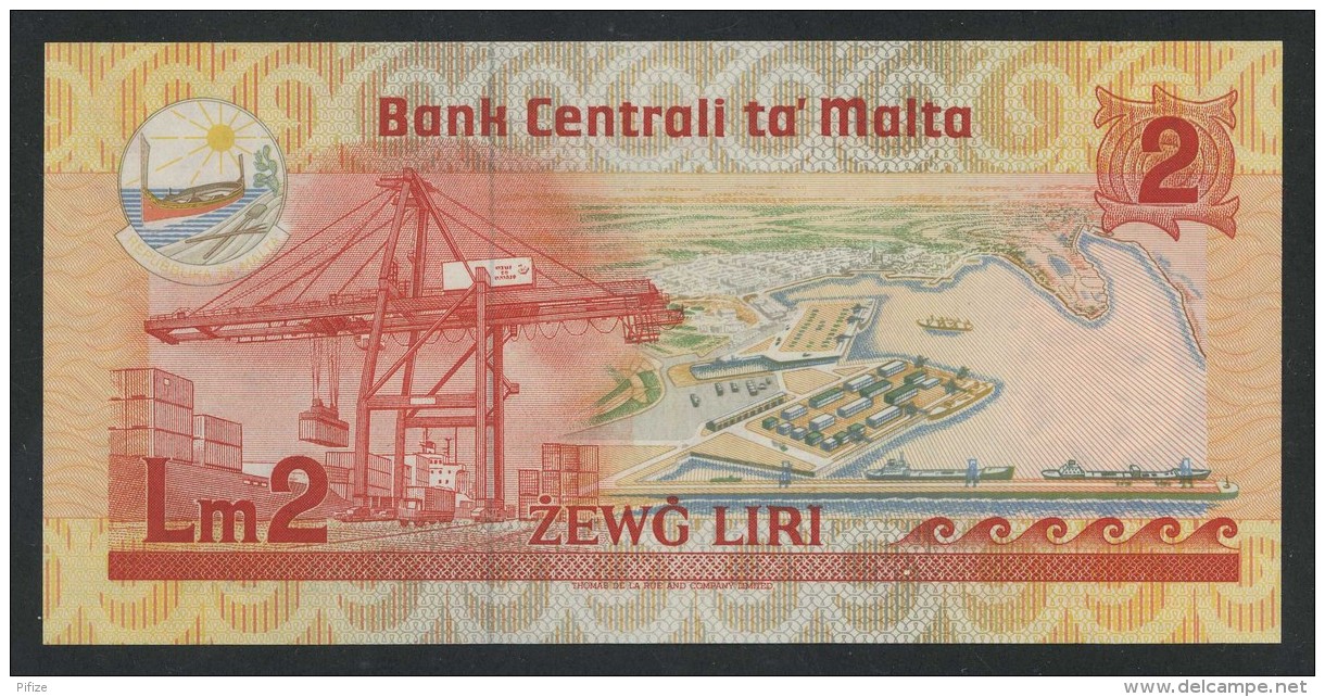 (Malte) Malta . 2 Zewg Liri . UNC . - Malte