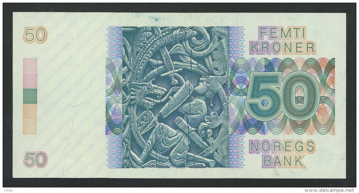 (Norvège) Norway Norge 50 Couronnes Kroner 1989 . UNC . - Norvège