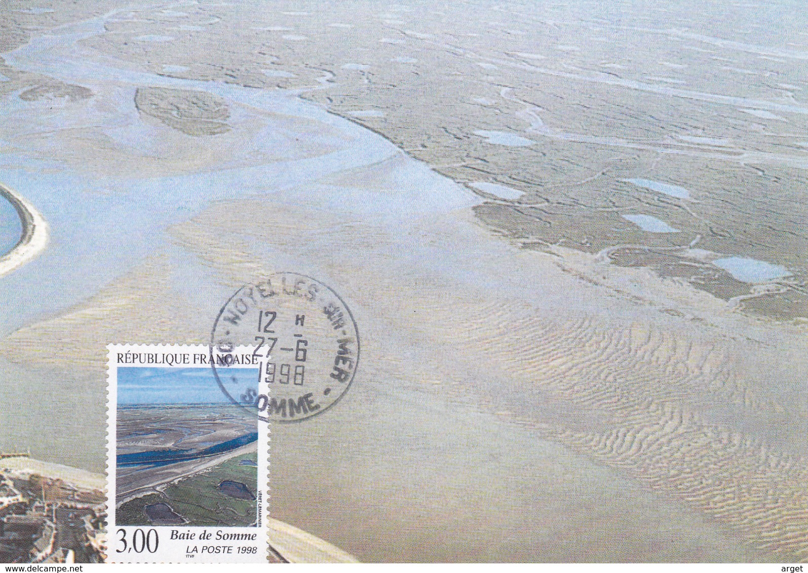 Carte-Maximum FRANCE N° Yvert 3168 (BAIE DE SOMME) Obl Ord 1er Jour Noyelles Sur Mer - 1990-1999