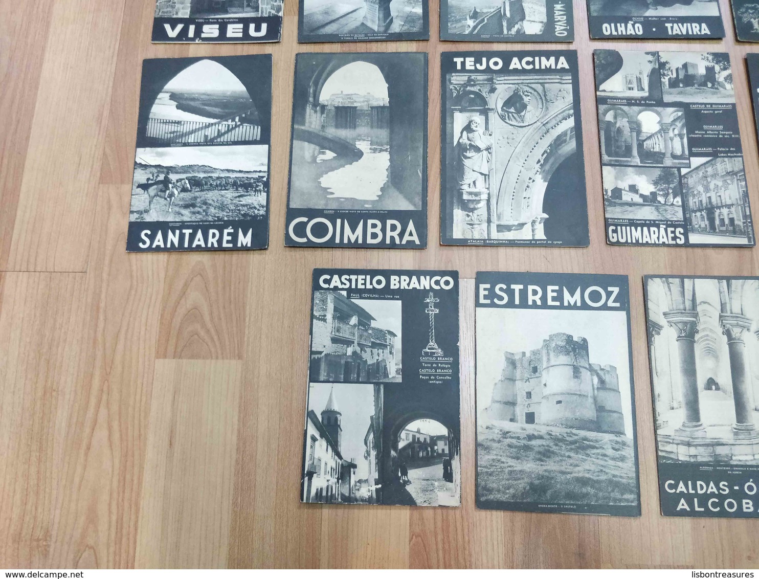 RARE ANTIQUE PORTUGAL X 25 REGIONS BROCHURES EDIÇOES S.N.I. 1948 - Reiseprospekte