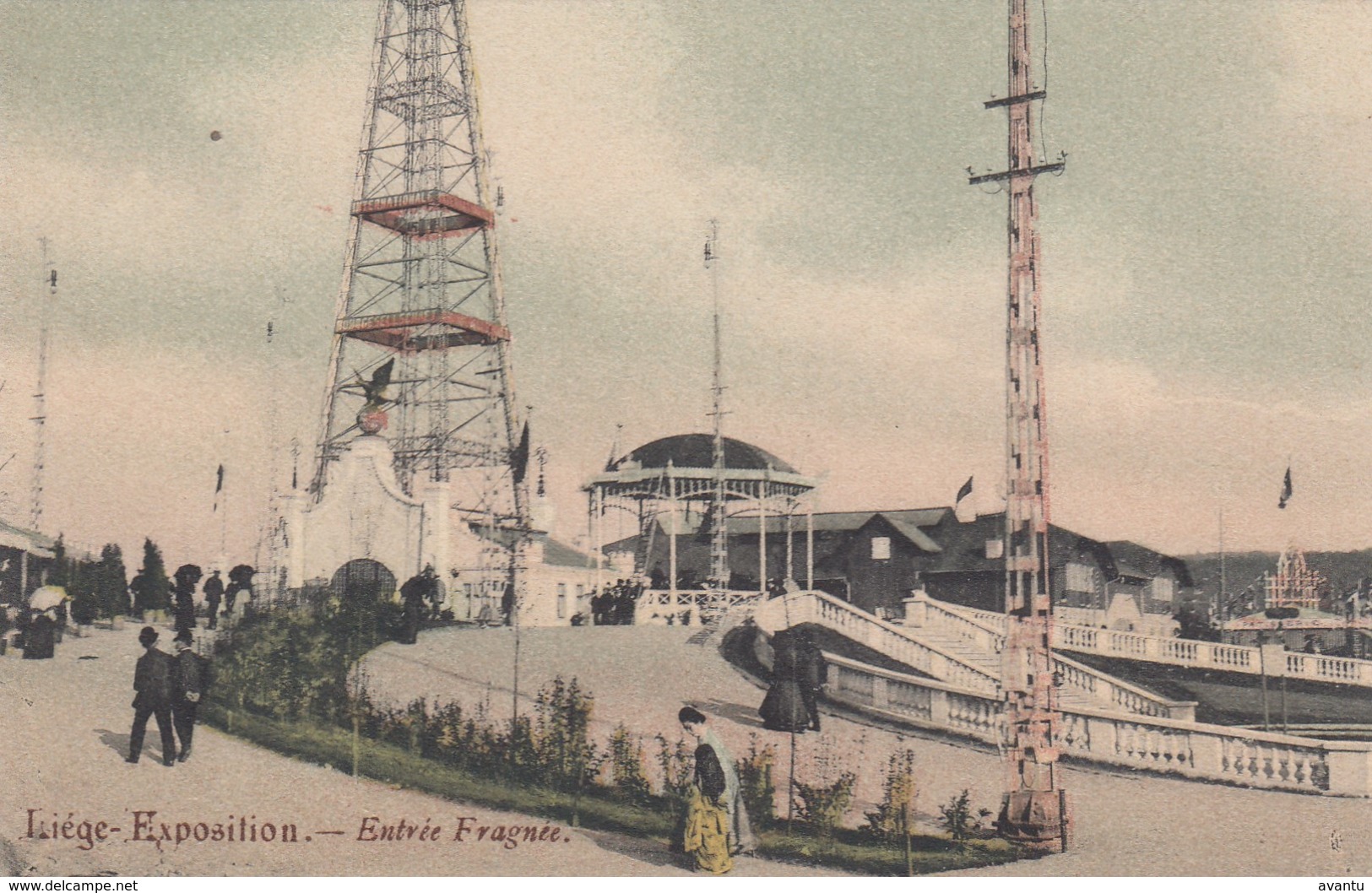 LIEGE /  EXPO 1905 / ENTREE FRAGNEE - Liege