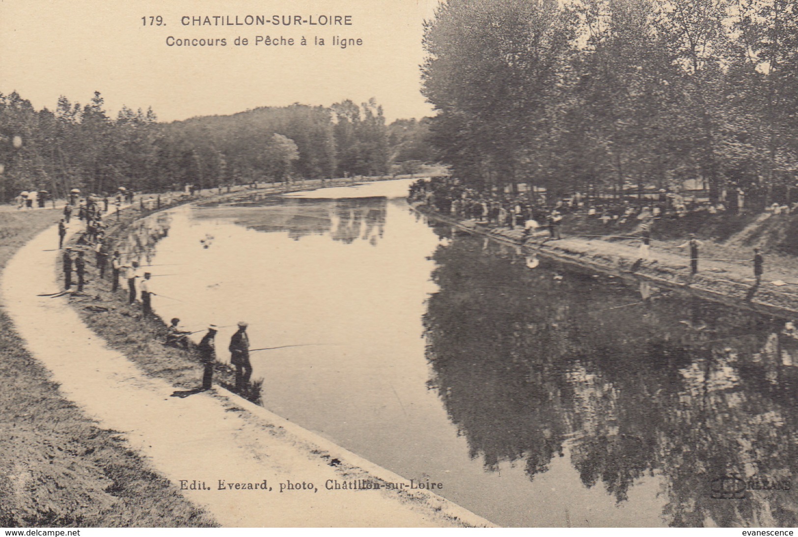 °°°°°  45 CHATILLON SUR LOIRE :  Concours De Pêche °°°°°  ////   REF.  JUILLET 18  /  BO. 45 - Chatillon Sur Loire