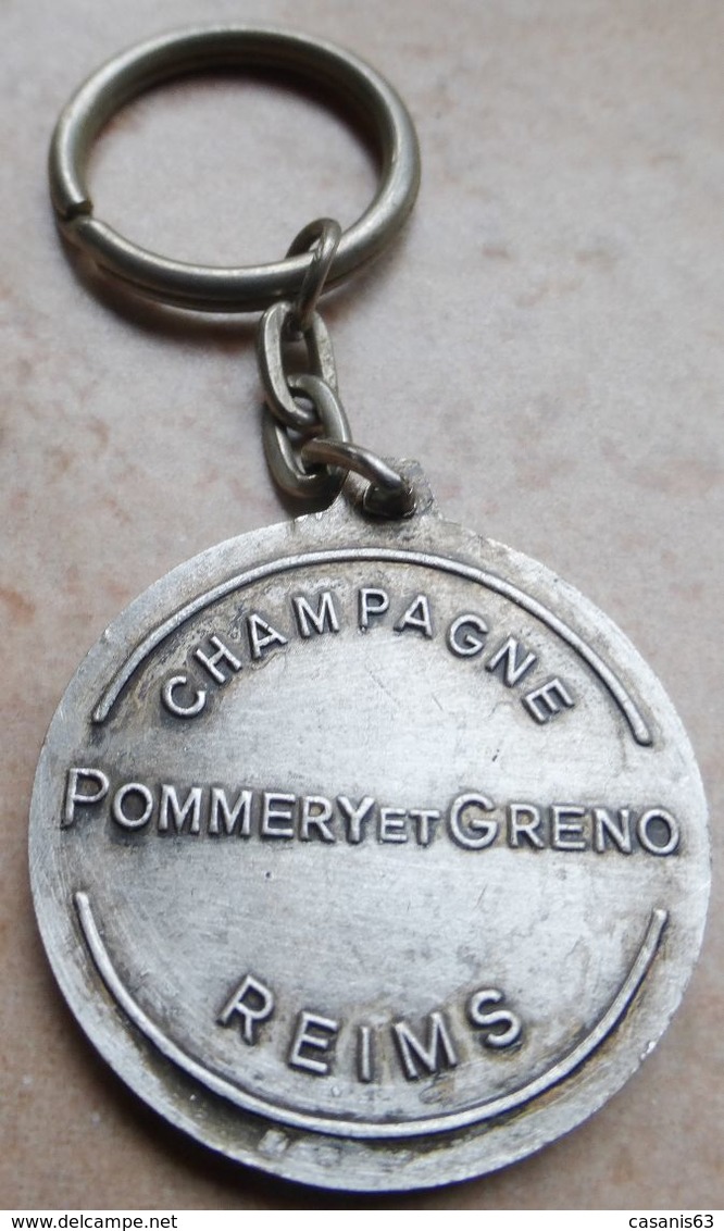 Porte  Clefs:  Champagne POMMERY Et GRENO Reims - Key-rings