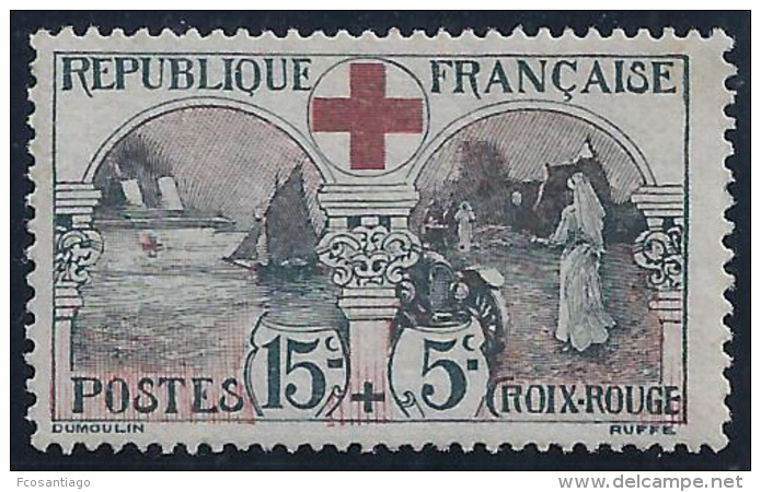 FRANCIA 1918 - Yvert #156 - MNH ** - Nuevos