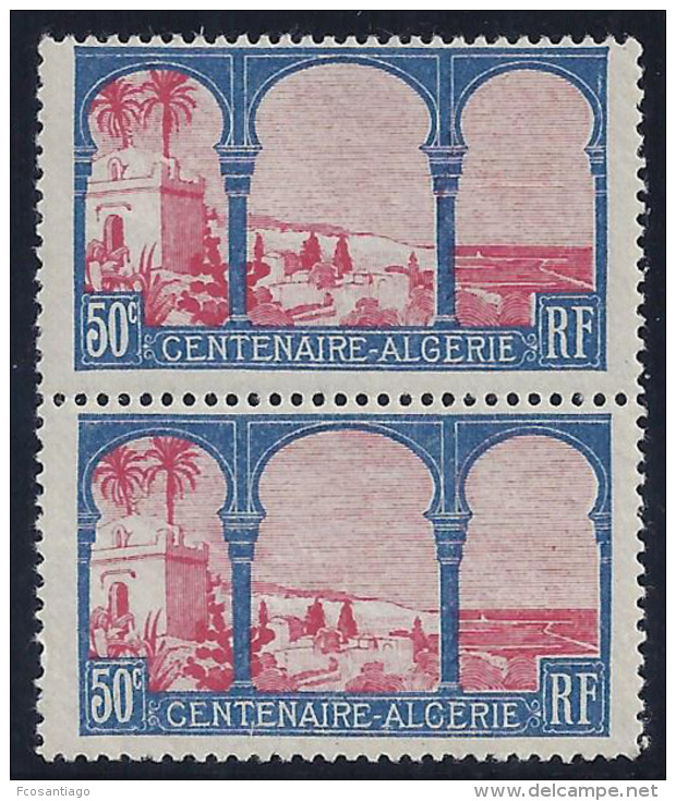 FRANCIA 1930 - Yvert #263b - MLH * (Variedad ALCERIE Sello Inferior) - Nuevos