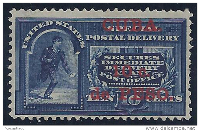 CUBA 1899 - Yvert #1 - MNH ** - Urgente - Ongebruikt