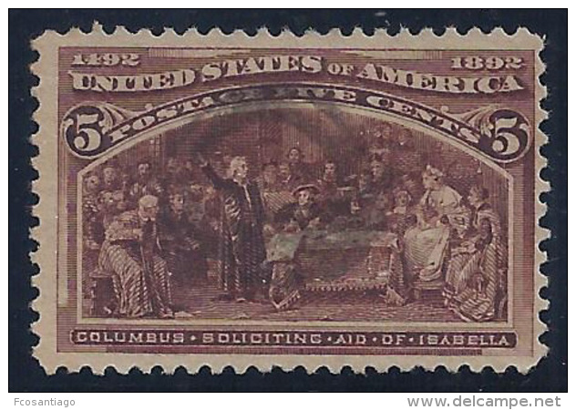 ESTADOS UNIDOS 1893 - Yvert #85 - VFU - Neufs