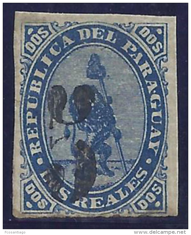 PARAGUAY 1878 - Yvert #5 - MLH * - Paraguay