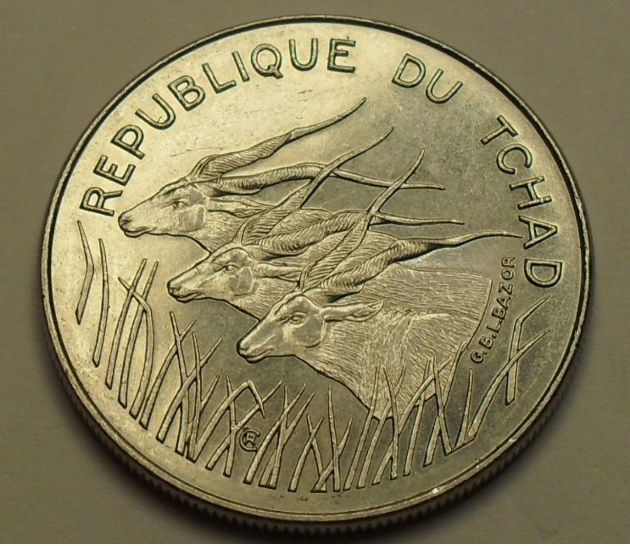 1980 - Tchad - Chad - 100 FRANCS - KM 3 - Tchad