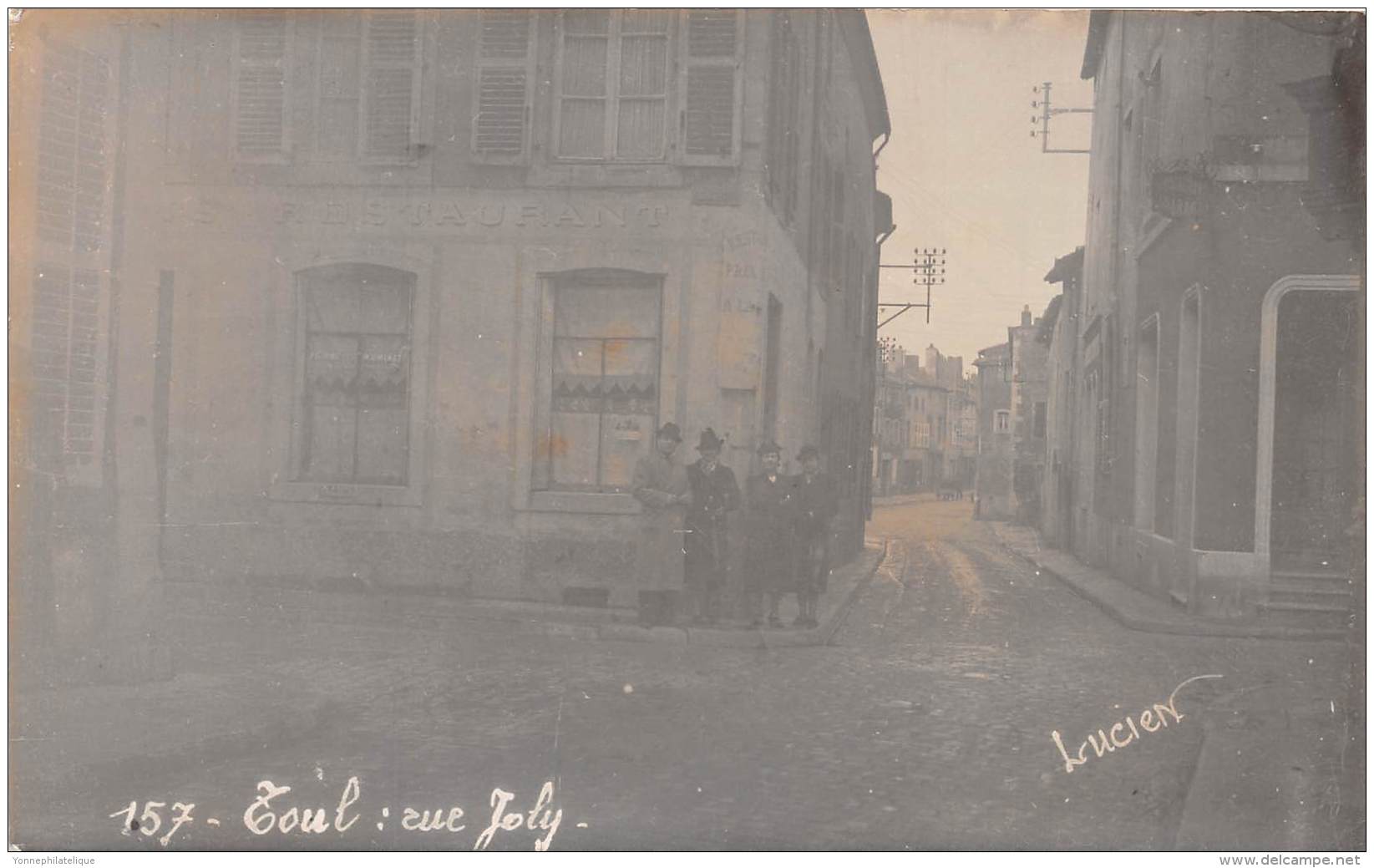 54 - MEURTHE ET MOSELLE / Toul - 546689 - Carte Photo - Rue Joly - Toul