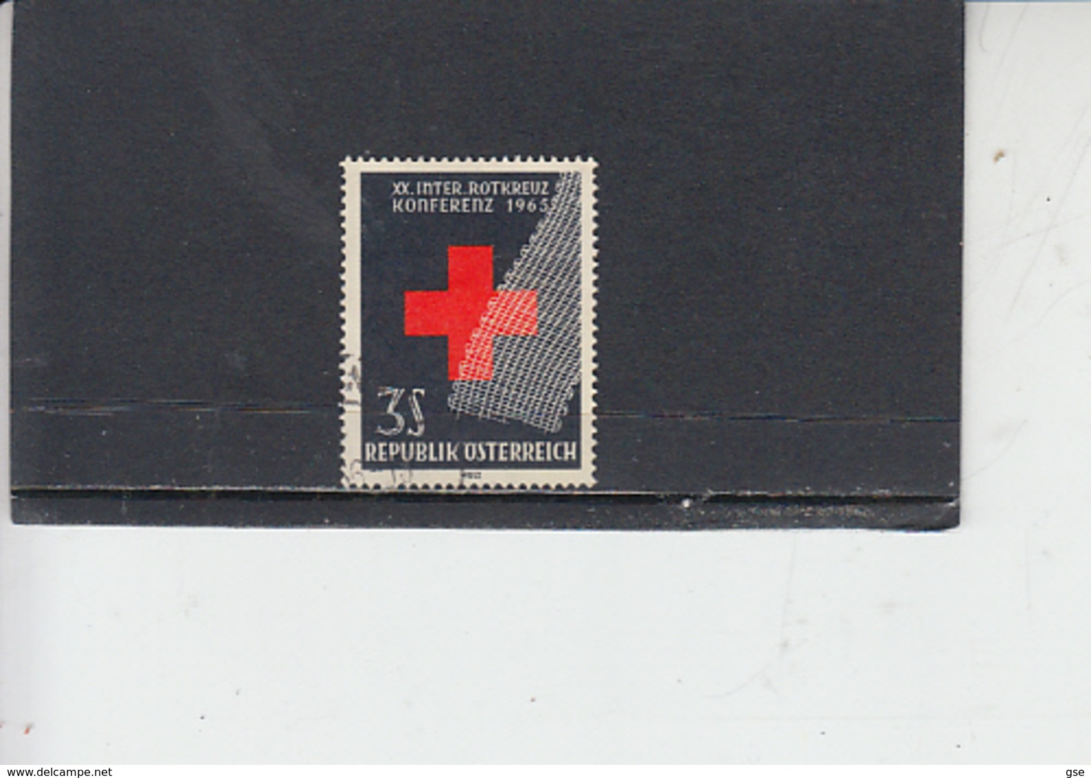 AUSTRIA  1965 - Unificato  1030° - Croce Rossa - Used Stamps