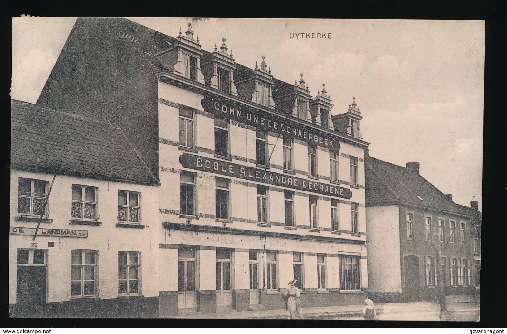 UITKERKE = UYTKERKE = COMMUNE DE SCHAERBEEK - ECOLE ALEXANDRE DECRAENE - Blankenberge