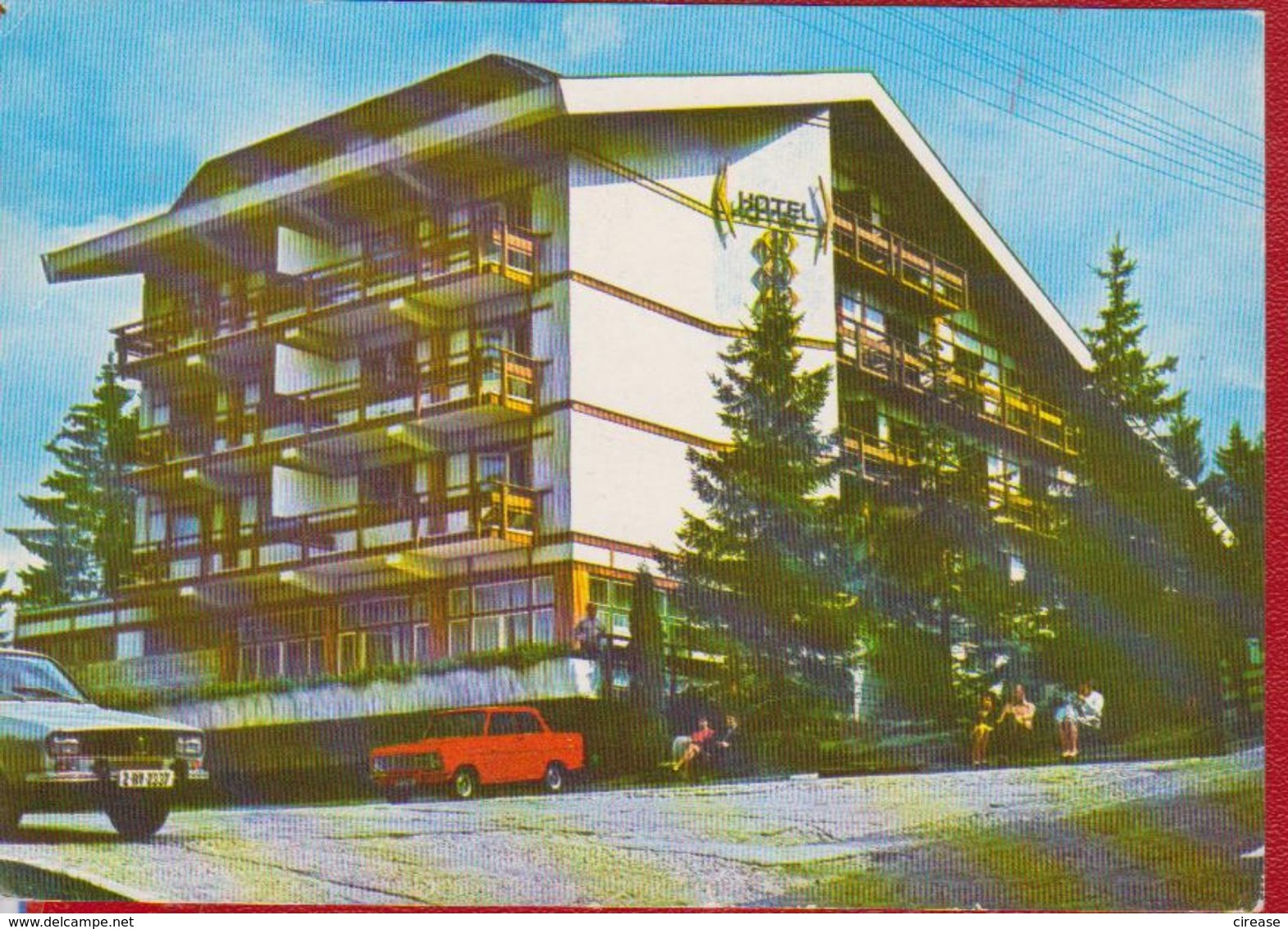 TOURISM HOTEL ,,PREDEAL'' AOTO CARS ROMANIA POSTAL STATIONERY - Hotel- & Gaststättengewerbe