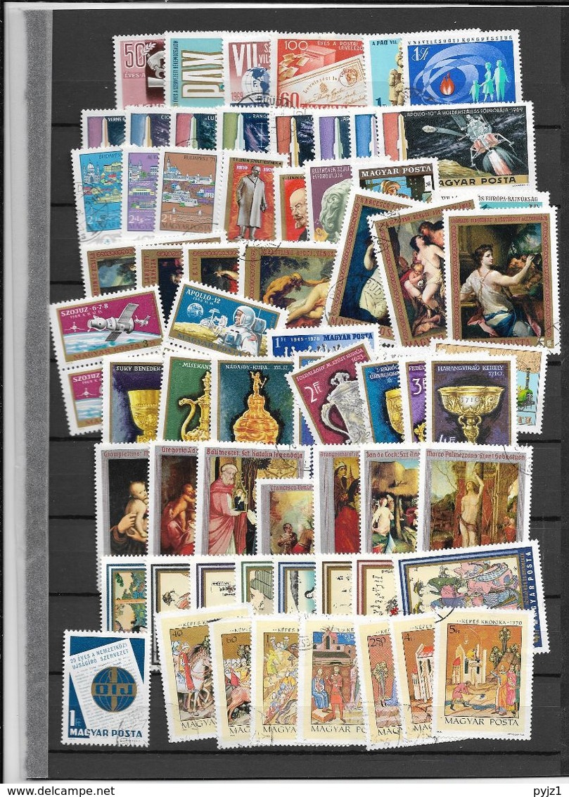 Hungary, Modern, Mostly Complete Sets (10 Scans) - Collections (without Album)