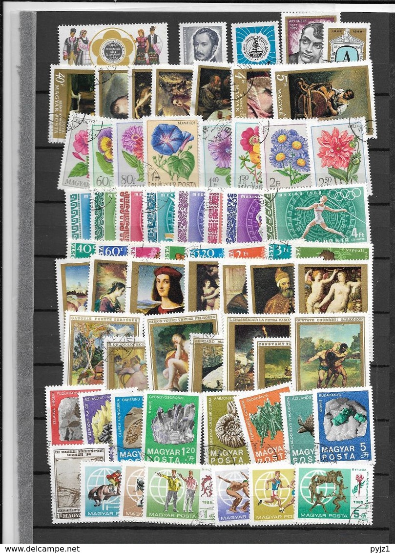 Hungary, Modern, Mostly Complete Sets (10 Scans) - Collections (without Album)