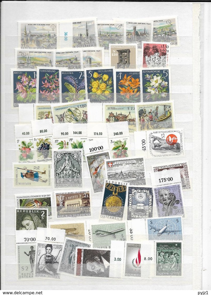 Austria MNH Postafris **  (5 Scans) - Collections (sans Albums)