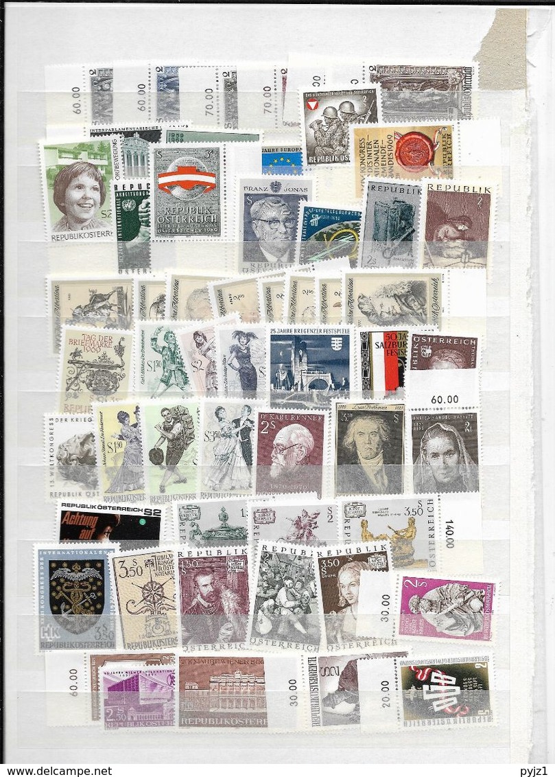 Austria MNH Postafris **  (5 Scans) - Collections (sans Albums)