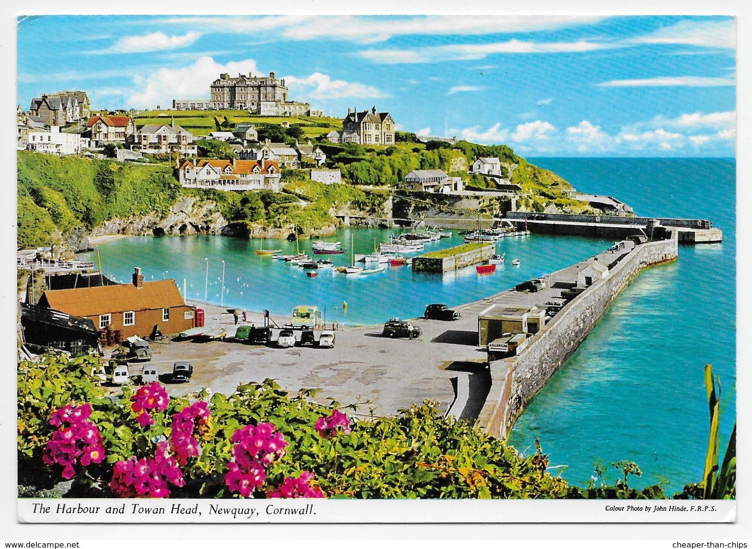 Newquay - The Harbour And Towan Head - John Hinde - Newquay