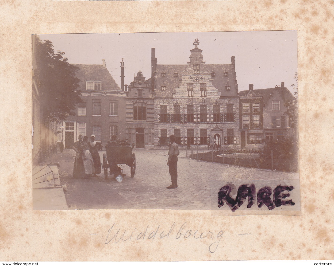 PHOTO ANCIENNE,1880,BELGIQUE,MIDDELBOURG,RARE - Lieux