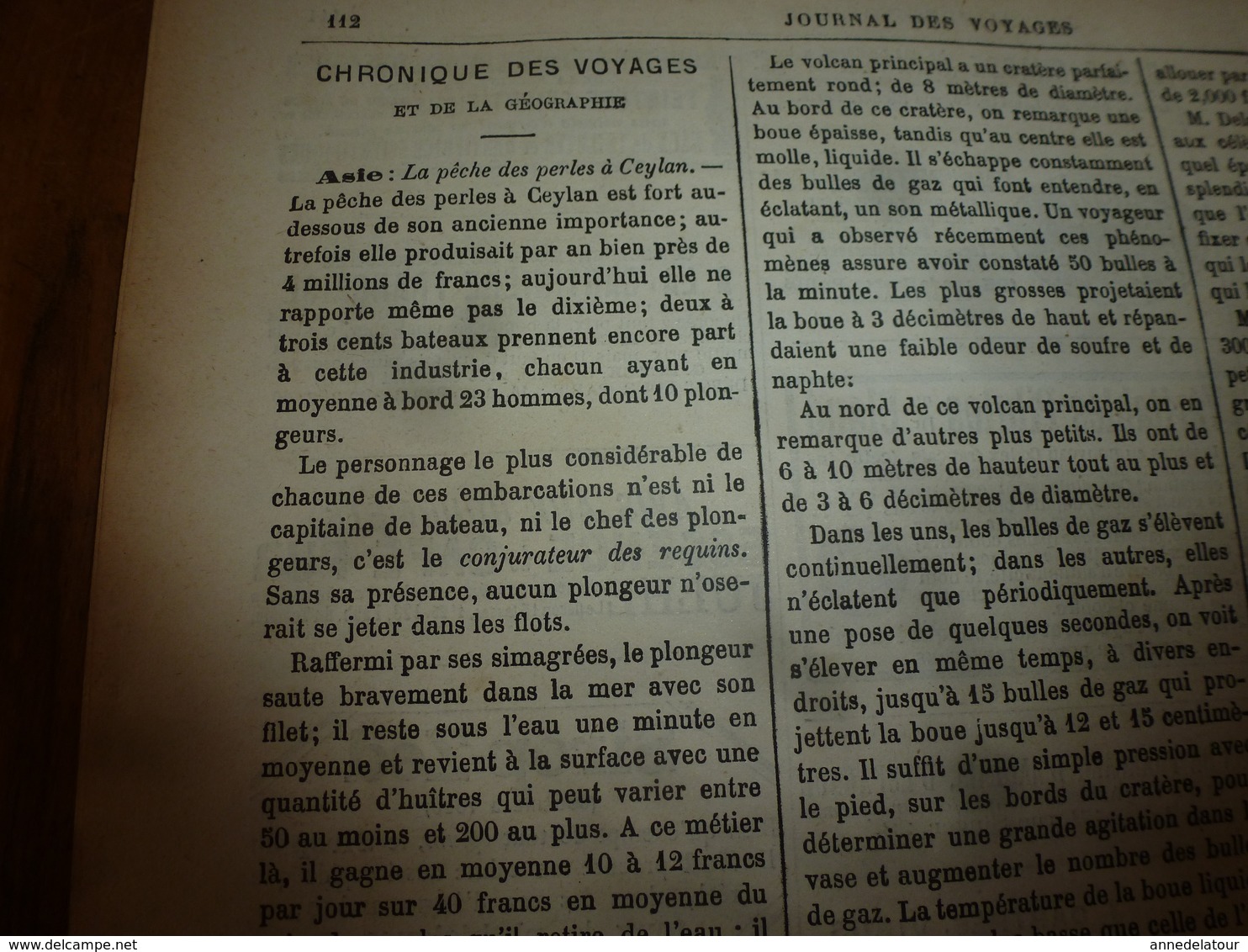 1882 JdV :Assassinat du roi Radama à Madagascar; Egypte et Muezzin d'Alexandrie (gravure); Pêche des perles à Ceylan;etc