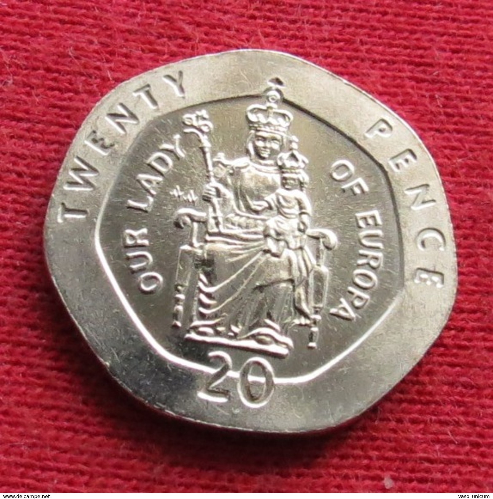 Gibraltar 20 Pence 1988 Unc - Gibraltar