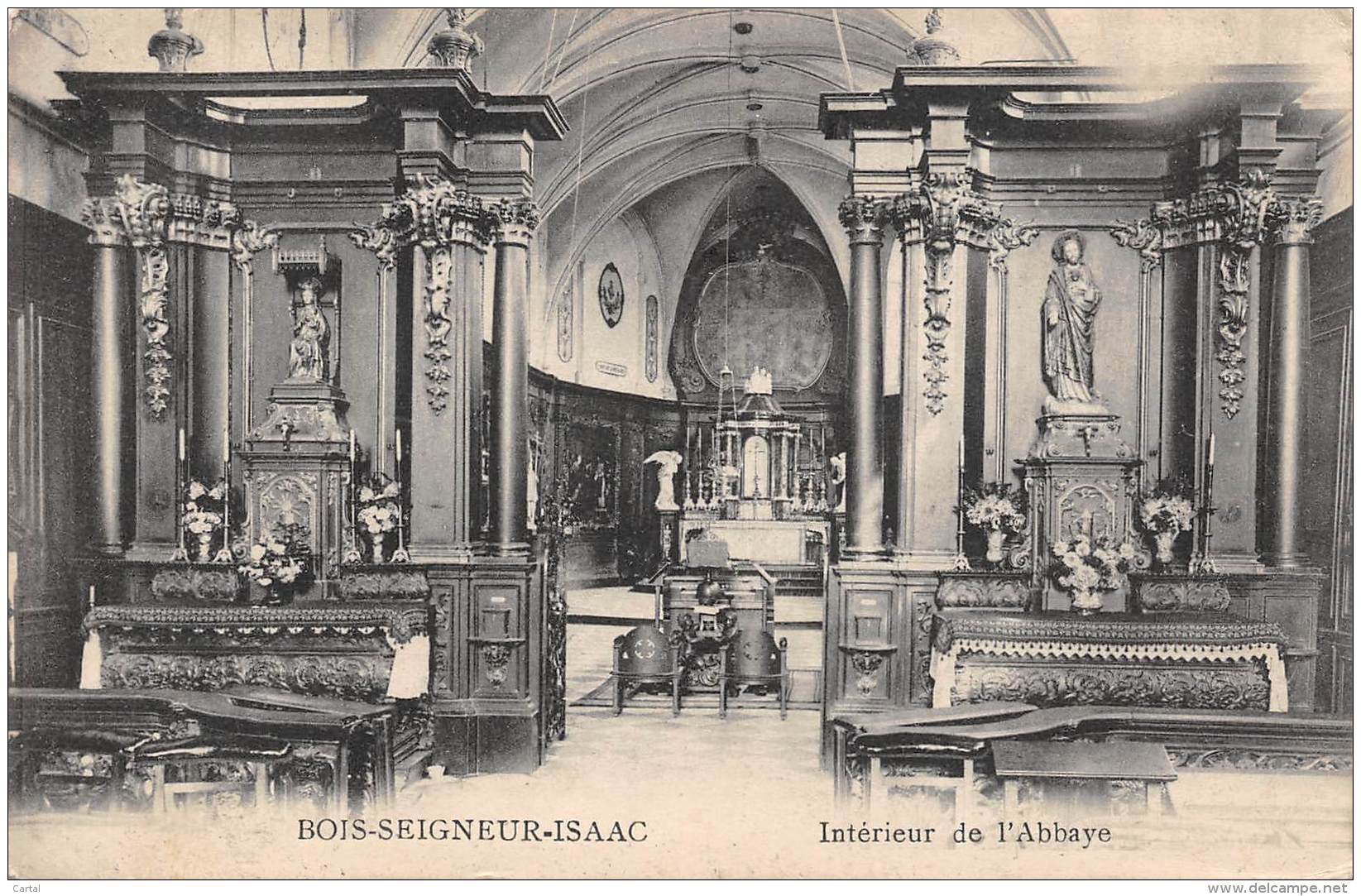 BOIS-SEIGNEUR-ISAAC - Intérieur De L'Abbaye - Eigenbrakel