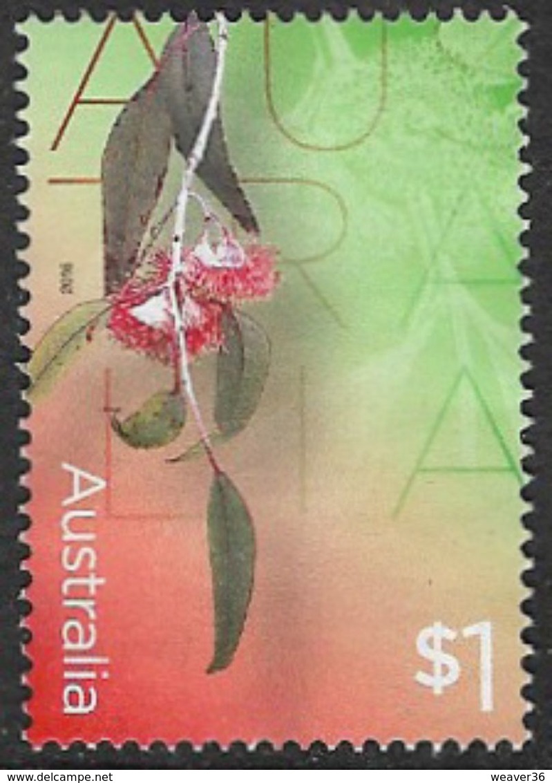 Australia 2016 Love To Celebrate $1 Type 6 Sheet Stamp Good/fine Used [37/31105/ND] - Used Stamps