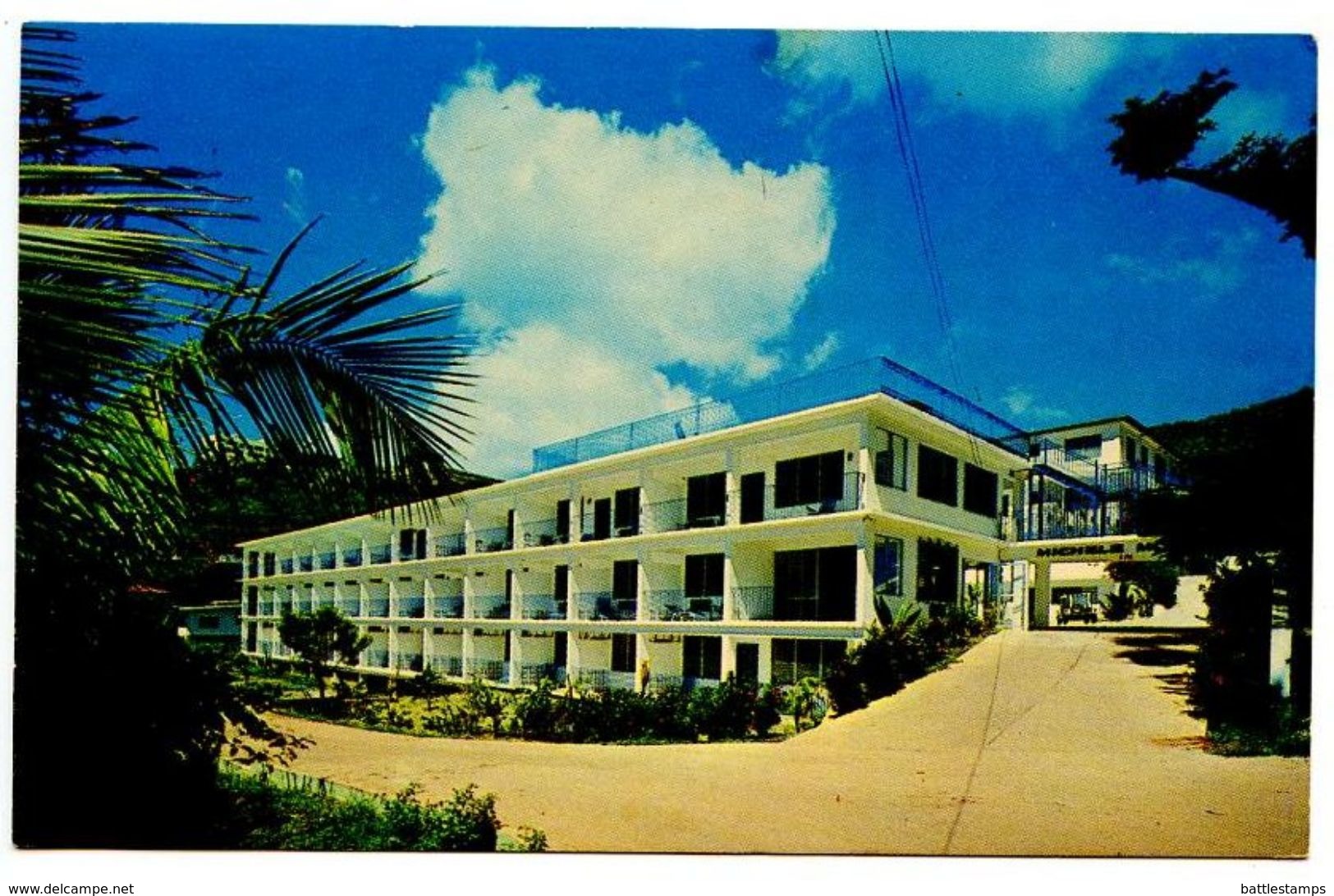 United States Modern Postcard Michele Motel - St. Thomas, Virgin Islands - Hotels & Restaurants