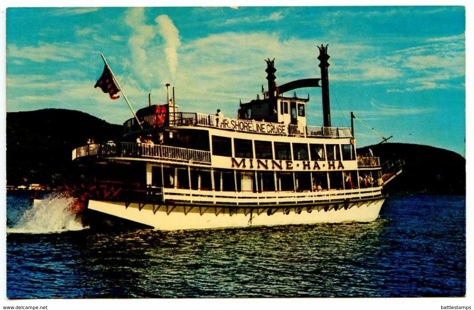 United States Modern Postcard Steamboat SS Minne-Ha-Ha, Lake George New York - Lake George