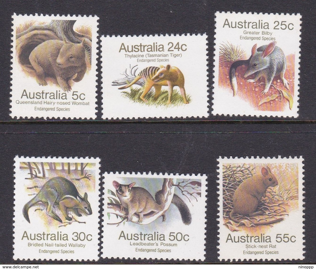 Australia ASC 803-808 1981 Animals Definitives, Mint Never Hinged - Mint Stamps