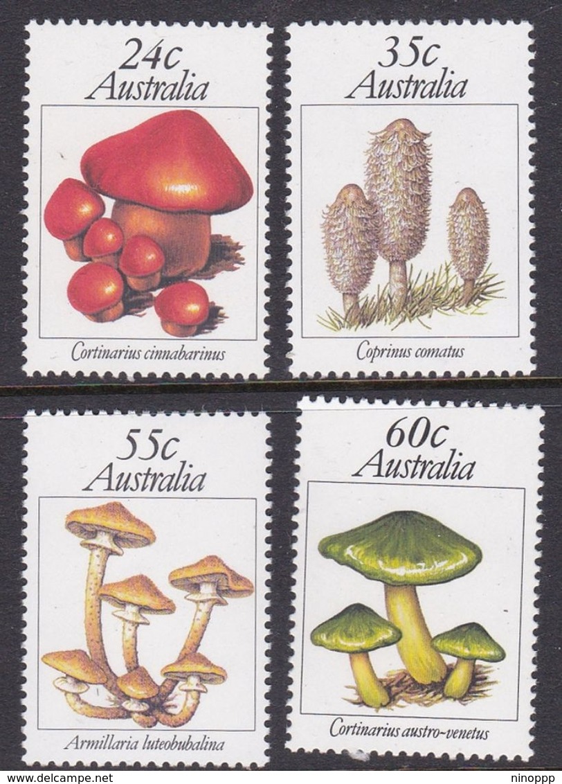 Australia ASC 811-814 1981 Australian Fungi, Mint Never Hinged - Mint Stamps