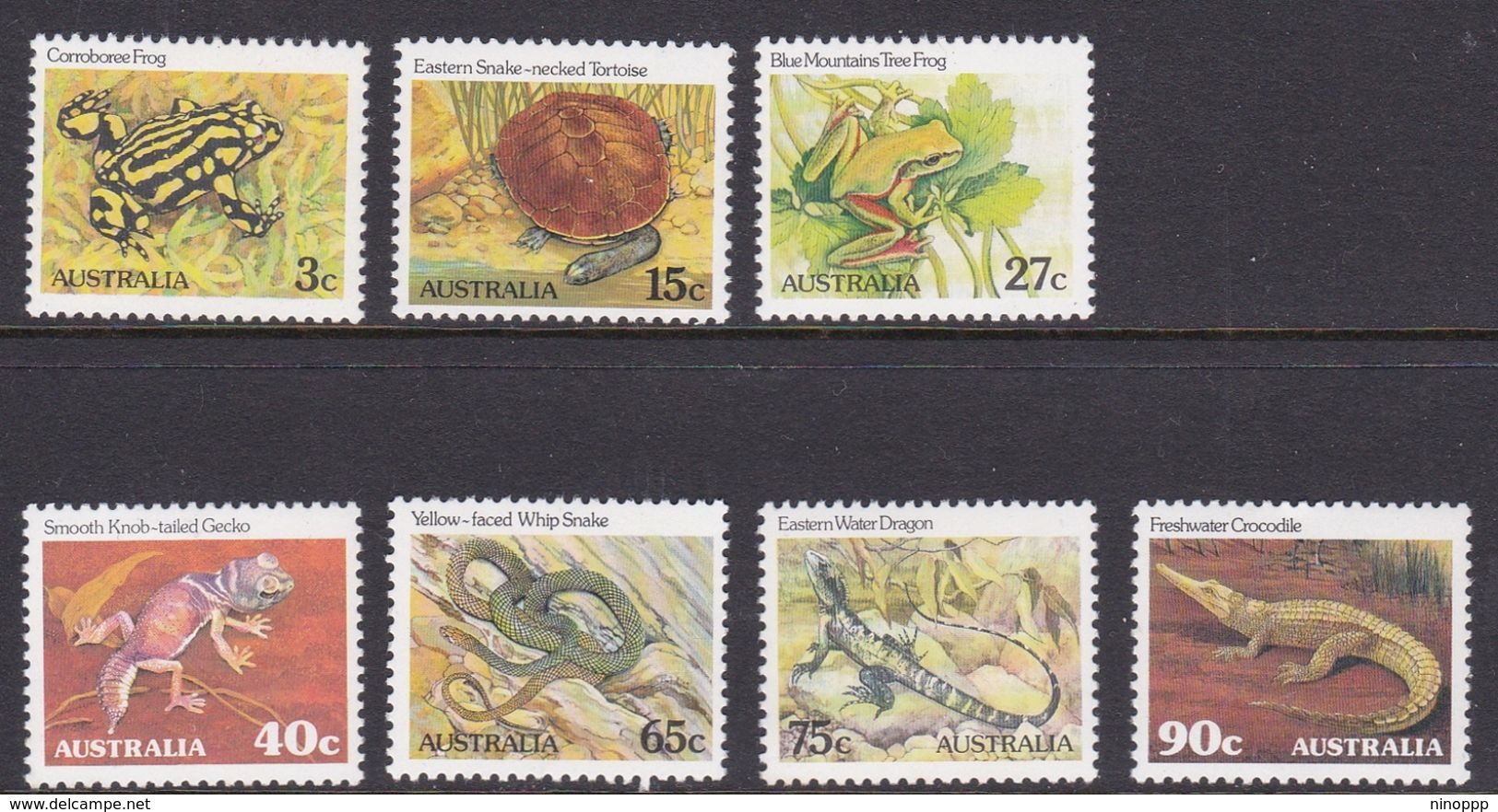 Australia ASC 830-836 1982 Animals Definitives, Mint Never Hinged - Mint Stamps