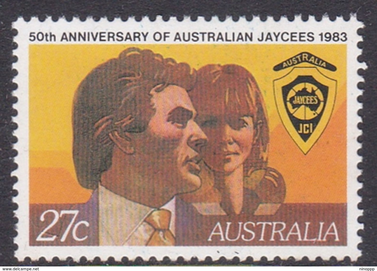 Australia ASC 887 1983 50th Anniversary Of Jaycees, Mint Never Hinged - Mint Stamps