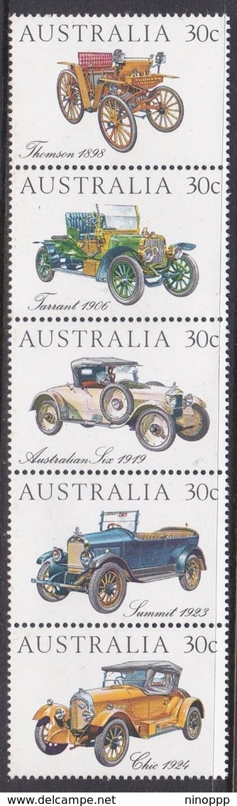 Australia ASC 913-917 1984 Veteran And Vintage Cars, Mint Never Hinged - Mint Stamps